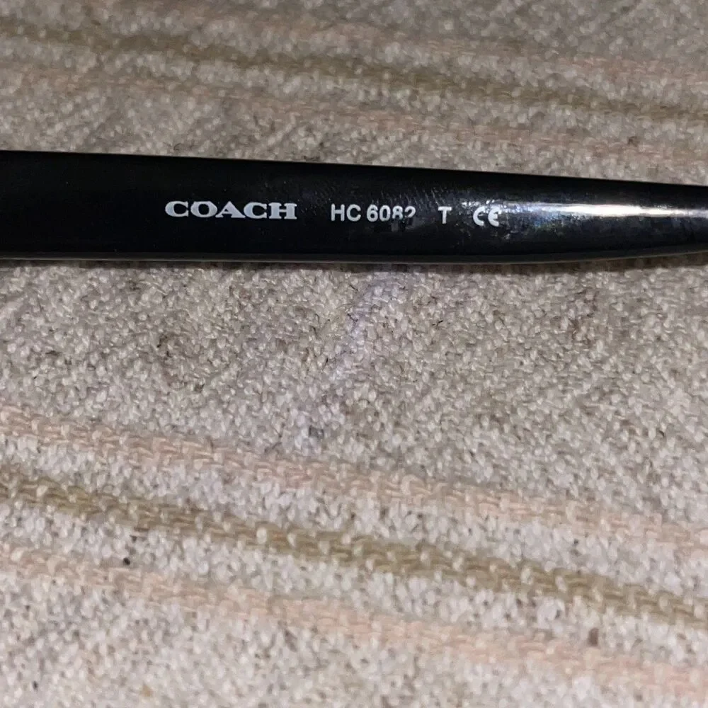 Coach Women's Reading Glasses EUC W/Case Non Prescription Tortoise Brown